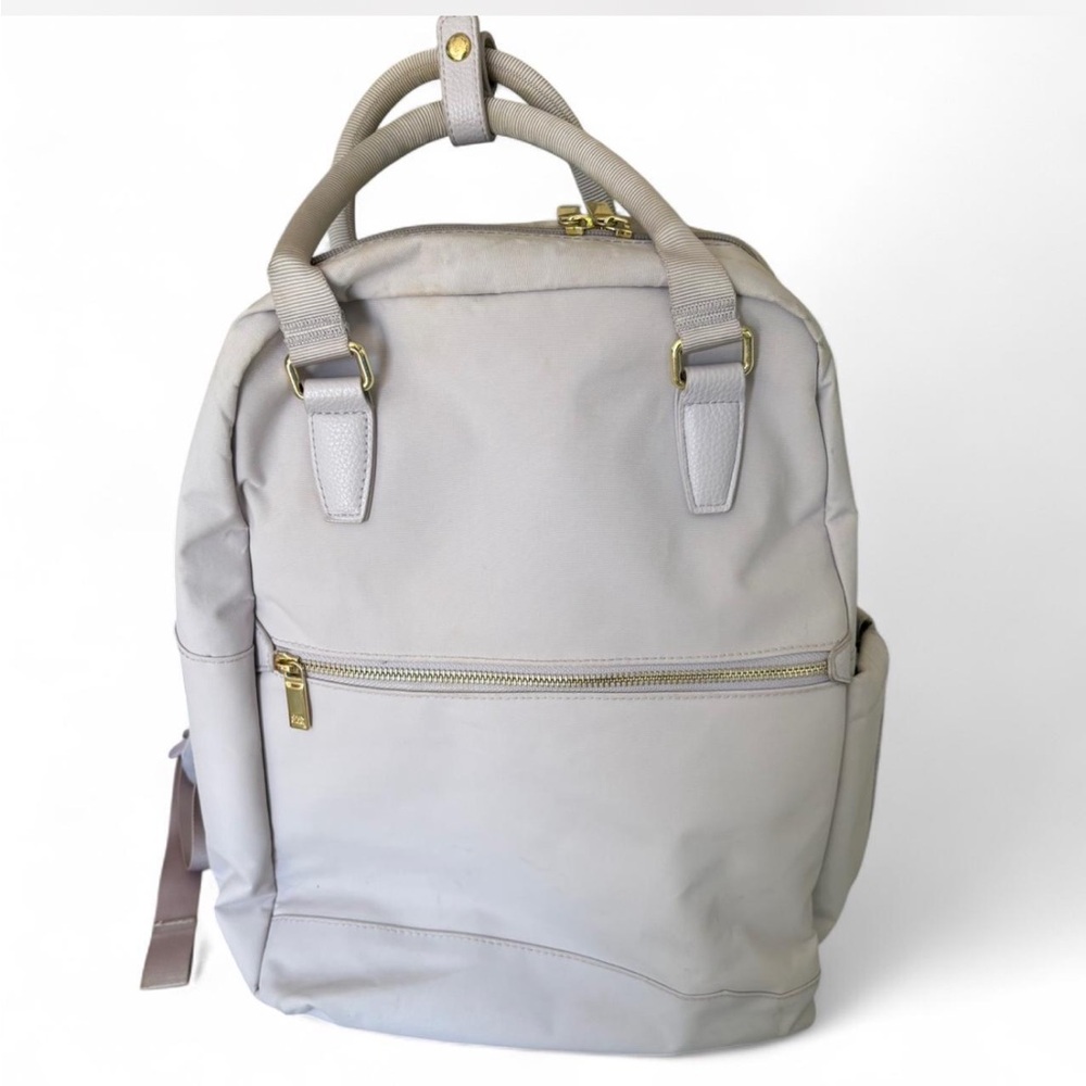 Purple travel backpack